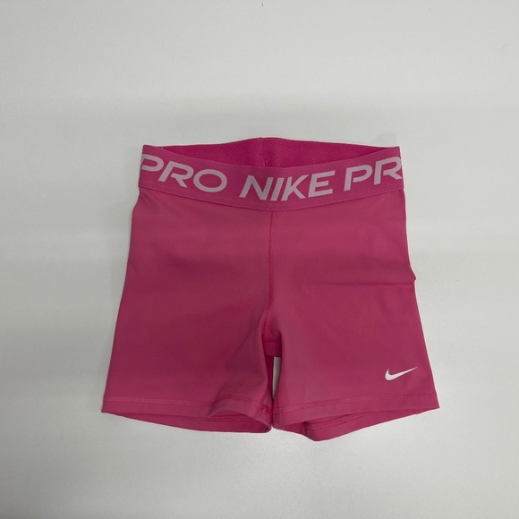 Nike Pro 350 Fuschia Bright Pink 4.5” Women’s Short - Size‎ S. - Picture 1 of 7
